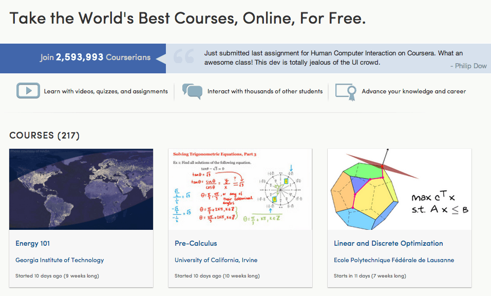 DataCamp vs Coursera Courses