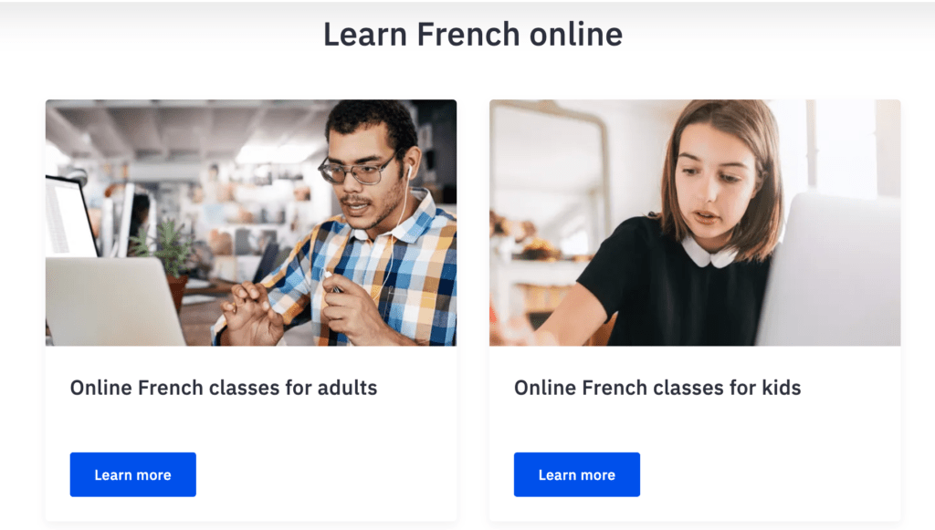 Berlitz Online French Classes