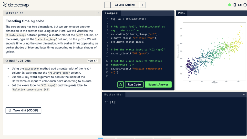 datacamp course