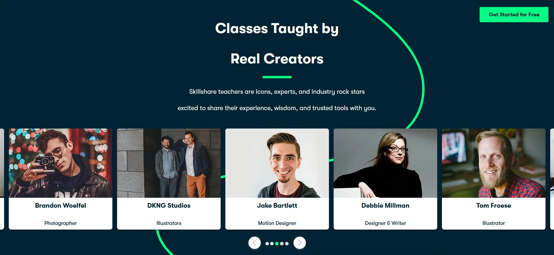 SkillShare Instructors and Class Structures